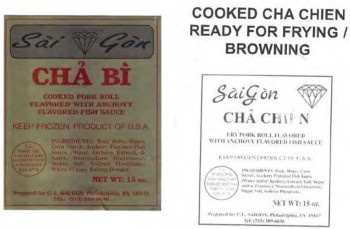 Food Recall CLS Gourmet CL Saigon Food Company Meat Products - recalled due to produced without benefit of inspe... photo #7