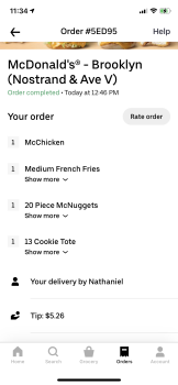 Consumer Review - Food Safety McDonald's, Nostrand Avenue, Brooklyn, NY, USA This is the second time I got sick from the chicken n... photo #3