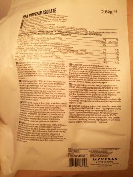 Consumer Review - Food Safety Myprotein.se, Malmö, Sweden I consumed Pea Protein Isolate from Myprotein.se I have had the product... photo #2