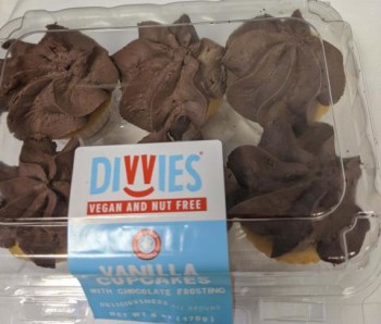 Food Recall Divvies Vanilla Cupcakes - recalled due to Undeclared milk and eggs Company name: Divvies, LLC
Bran... photo #2