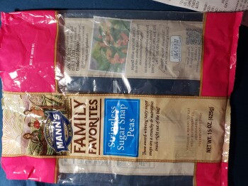 Reseña del consumidor - Seguridad alimentaria Fareway Grocery, Meredith Drive, Urbandale, IA, USA Raw ready to eat washed vegetables- sugar snap p... foto #3