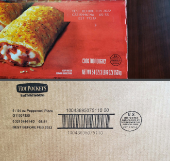 Food Recall Nestlé Prepared Foods Recalls Pepperoni Hot Pockets Product Due to Possible Glass and Hard Plastic C... photo #2