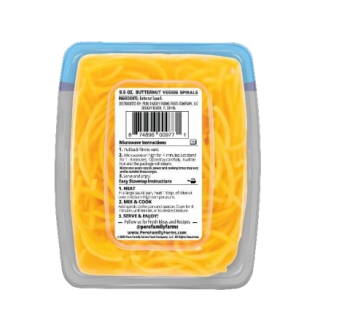 Food Recall Pero Family Farms Butternut squash cubes, chunks, and spirals - recalled due to Listeria monocytogen... photo #2