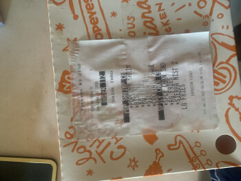 Consumer Review - Food Safety Popeyes Louisiana Kitchen, Northwest 183rd Street, Miami Gardens, Carol City, FL, USA I had ordered... photo #1