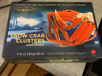 Consumer Review - Food Safety Snow Crab, Sam's Club, West Main Street, Lewisville, TX, USA At first we didn’t know... I woke up th... photo #2