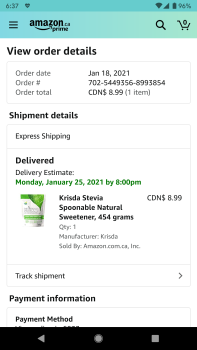 Verbraucherbewertung – Lebensmittelsicherheit Krisda Stevia of Canada Inc, Amazon, Ottawa, ON, Canada Krista sweetener
Group krisda stevia of Can... Foto #3