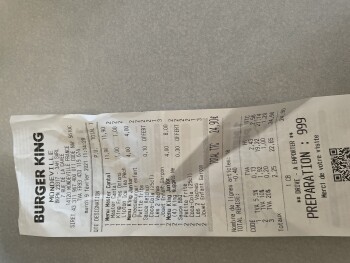 Consumer Review - Food Safety Burger King, Chemin de la Cavée, Mondeville, France Nuggets ou coca c’est ce qui a en commun entre l... photo #3
