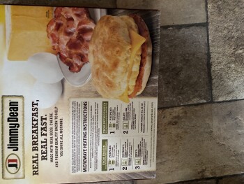 Consumer Review - Food Safety Hy-Vee, U.S. 40, Blue Springs, MO, USA Jimmy Dean bacon, egg, and cheese biscuit. Within 8 hours. Ha... photo #4
