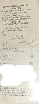 Consumer Review - Food Safety McDonald's, South Orange Avenue, Orlando, FL 32806, USA .A Filet O Fish combo meal. We went & ordere... photo #2
