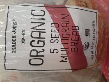 Consumer Review - Food Safety Trader Joe's, Bay Street, San Francisco, CA, USA organic 9 seed bread. I ate 2 slices for breakfast.... photo #1