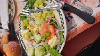 Consumer Review - Food Safety Americana Diner, New Jersey 35, Shrewsbury, NJ, USA Yesterday, It was. Salad Soon as I started eatin... photo #2