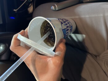 Consumer Review - Food Safety White Castle, Myrtle Avenue, Brooklyn, NY, USA Their sandwich and drink photo #2