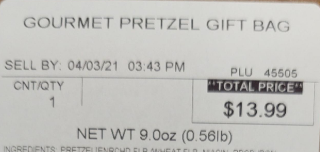 Food Recall Giant Eagle Pretzel Platters and Pretzel Bags - recalled due to Undeclared pecans Company name: Gian... photo #3