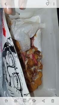 消费者评论 - 食品安全 KFC, By-Pass, 182 U.S. 321, Winnsboro, SC, USA Bloody chicken About 7pm my husband and I bought the... 照片 #2