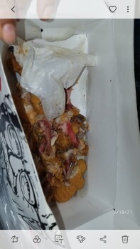 消费者评论 - 食品安全 KFC, By-Pass, 182 U.S. 321, Winnsboro, SC, USA Bloody chicken About 7pm my husband and I bought the... 照片 #4