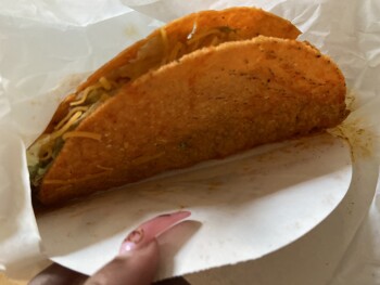 Avaliação do consumidor - Segurança alimentar Taco Bell, West General Screven Way, Hinesville, GA, USA I ordered 3 Dorito loco tacos and a Mountai... foto #4
