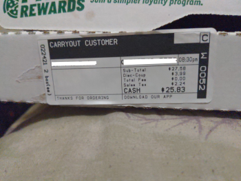 Consumer Review - Food Safety Papa John's Pizza, Tiny Town Road, Clarksville, TN, USA I had a stuffed crust pizza I ate it Wednesd... photo #3