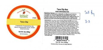 Food Recall Kwik Trip, Fresh Tyme & others Taco products - recalled due to Listeria Company name: J&J Distributi... photo #7