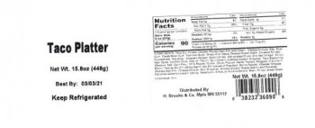 Food Recall Kwik Trip, Fresh Tyme & others Taco products - recalled due to Listeria Company name: J&J Distributi... photo #10