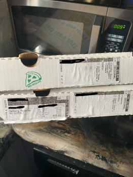 Reseña del consumidor - Seguridad alimentaria Papa John's Pizza, McFarland Boulevard, Northport, AL, USA I ordered a pizza last night, February 26... foto #6