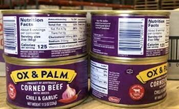 食品召回 Corned Beef Products - recalled as they were imported without Benefit of Inspection The FSIS announc... 照片 #3