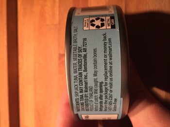 Consumer Review - Food Safety Great Value Canned Chunk Light Tuna in Water, Walmart Supercenter, Plaza Drive, Tamaqua, PA, USA Ove... photo #2