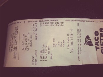 مراجعة المستهلك - سلامة الغذاء Taco Bell, Southeast 29th Street, Del City, OK, USA burrito I'm the only one that got sick. I baught... صورة فوتوغرافية #2