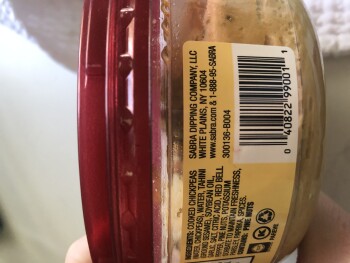 Consumer Review - Food Safety Hummus, Publix Super Market at Summerlin Crossings, Summerlin Road, Fort Myers, FL, USA Opened brand... photo #3
