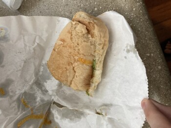 Consumer Review - Food Safety Subway, 4256 S Alameda St, Corpus Christi, TX 78412, USA Tuna sandwich  1 person got sick it started... photo #1