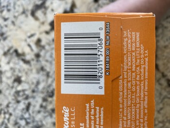 Reseña del consumidor - Seguridad alimentaria Do Si Do Girl Scout cookies, Middletown, NJ, USA Very similar experience to the people on this site.... foto #2
