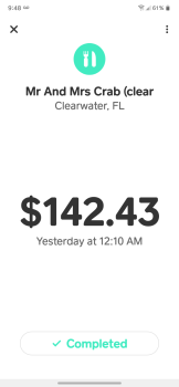 Consumer Review - Food Safety Mr. & Mrs. Crab, US Highway 19 North, Clearwater, FL, USA 2 of us went we both had raw oysters as we... photo #2