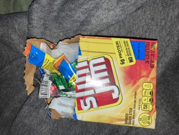 Consumer Review - Food Safety Walmart Supercenter, New York 3, Fulton, NY, USA Eating many mini slim Jim’s  My son is almost 3 yea... photo #2