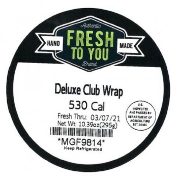 Food Recall Fresh to You MG Foods Turkey wrap sandwich wraps - recalled due to Listeria Company name: MG Foods o... photo #2