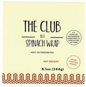 Food Recall Fresh to You MG Foods Turkey wrap sandwich wraps - recalled due to Listeria Company name: MG Foods o... photo #6