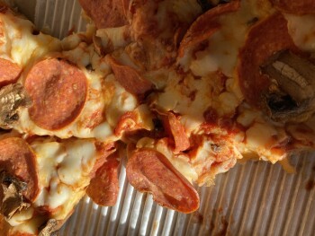 Consumer Review - Food Safety Domino's Pizza, Orcutt Road, Santa Maria, CA, USA We order the pan pizza, we started eating it we th... photo #1
