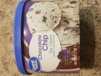 Consumer Review - Food Safety Great Value Chocolate Chip Ice Cream, Walmart Supercenter, U.S. 280, Sylacauga, AL, USA Great Value... photo #2