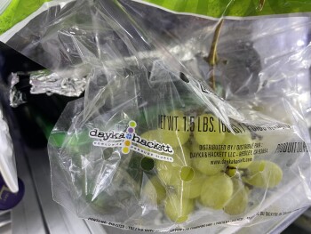 Consumer Review - Food Safety Green Grapes, Target, Mission Gorge Road, Santee, CA, USA I ate green Grapes last night around 7 pm... photo #1