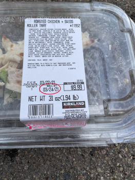 Consumer Review - Food Safety Costco Wholesale, Tech Center Drive, Poway, San Diego, CA, USA The food from there  2 adults and one... photo #2