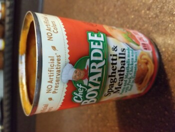 Consumer Review - Food Safety Walmart Supercenter, West Houghton Lake Drive, Houghton Lake, MI, USA I ate a can of spaghetti and m... photo #3
