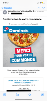 Consumer Review - Food Safety Domino's Pizza Montpellier - Port-Marianne, Avenue Théroigne de Méricourt, Montpellier, France Pizza... photo #2