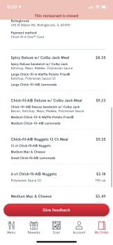 Consumer Review - Food Safety Chick-fil-A, North Weber Road, Bolingbrook, IL, USA We bought it later that night we had vomit and d... photo #2