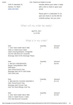 消费者评论 - 食品安全 Cheddar's Scratch Kitchen, Interstate 35, Denton, TX, USA Me and my husband got vomit many time abou... 照片 #2