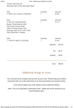 消费者评论 - 食品安全 Cheddar's Scratch Kitchen, Interstate 35, Denton, TX, USA Me and my husband got vomit many time abou... 照片 #3