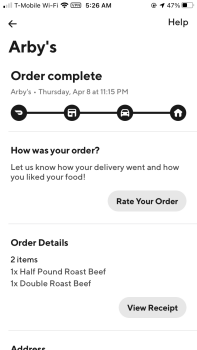 Consumer Review - Food Safety Arby's, Jonesboro Road, Union City, GA, USA I juh ate beef sandwich my gf did too we both sick just... photo #1