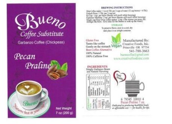 Food Recall Bueno Coffee substitute - recalled due to undeclared allergens Company name: Creative Foods Inc.
Br... photo #2