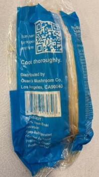 Food Recall Guan’s Enoki Mushroom - recalled due to potential for Listeria monocytogenes Company name: Guan’s Mu... photo #2