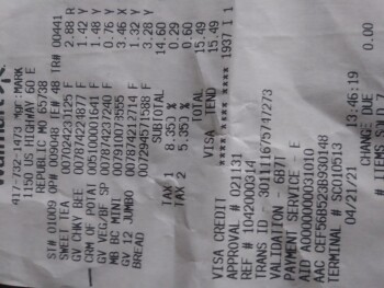 Consumer Review - Food Safety Campbells Potato Soup, Walmart Supercenter, U.S. 60, Republic, MO, USA Husband I ate similar things... photo #3