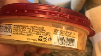 Consumer Review - Food Safety King Soopers, East 9th Avenue, Denver, Colorado, USA April 25, 2021, Hummus 2 people, within 20-30 m... photo #2