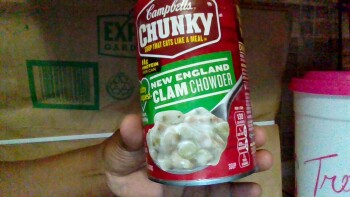 Consumer Review - Food Safety Walmart Supercenter, Steiner Way, Grovetown, GA, USA Campbell's Chunky New England Clam Chowder. My... photo #1