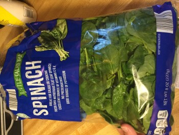 Consumer Review - Food Safety ALDI, County Road 10, Canandaigua, NY, USA I became ill after eating a salad made with bagged Spinac... photo #1